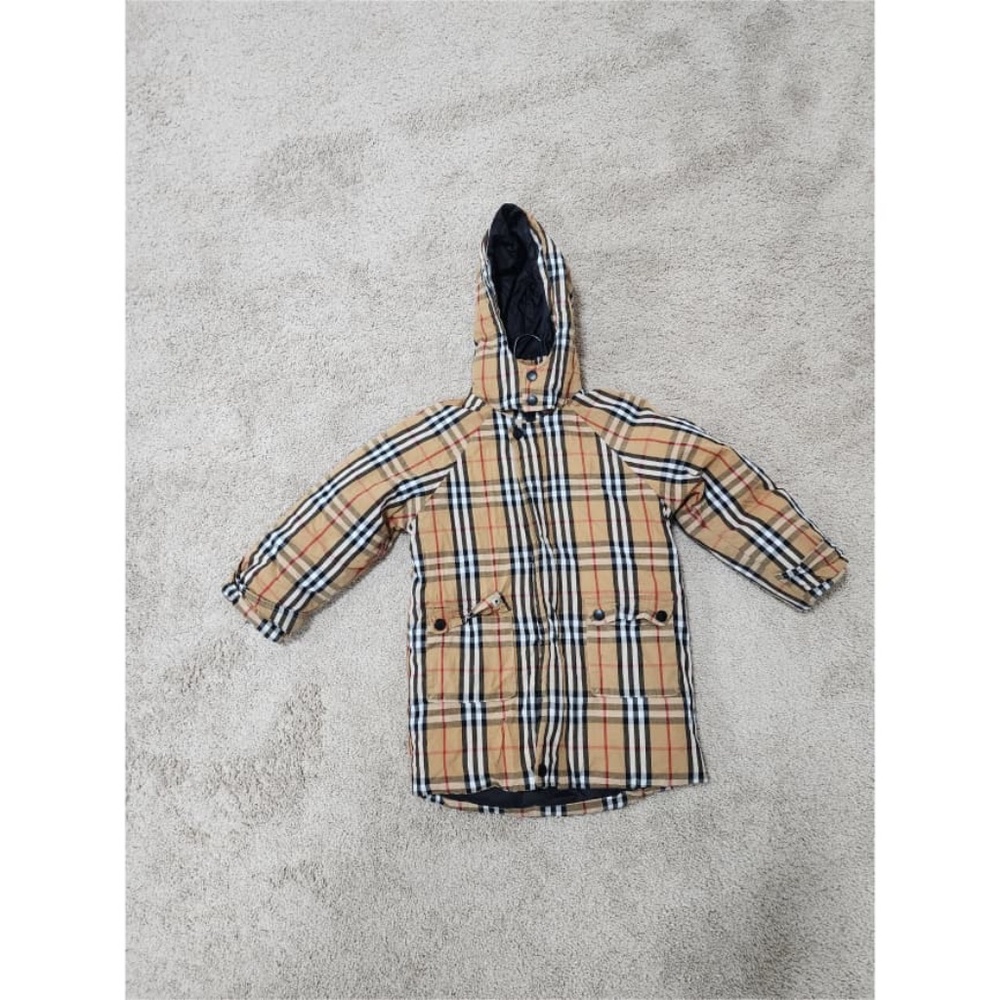 Authentic Burberry Puffer Kids Jacket Beige/Black